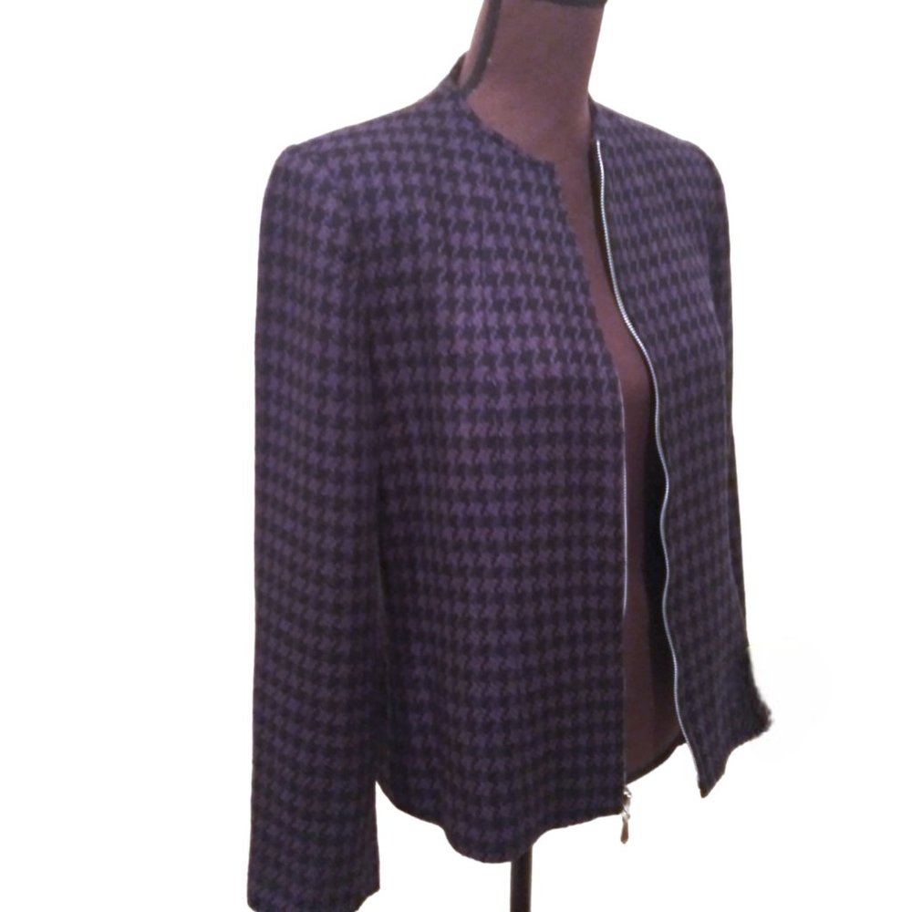Vintage AGB Byer California Jacket, Plaid Jacket, Size 8 Jacket, Fall Fashion - Picture 4 of 8